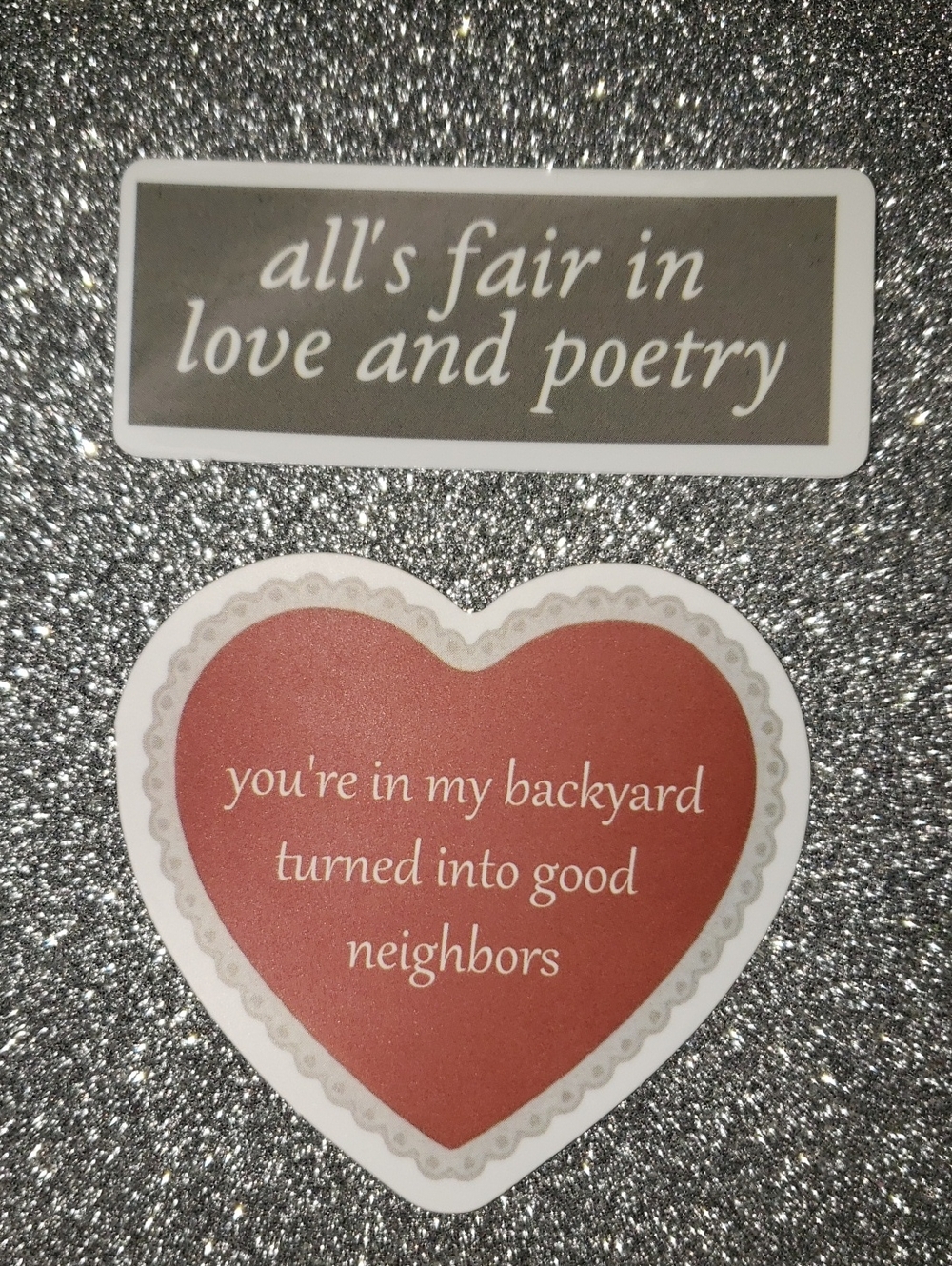 10/$10 Taylor Swift Waterproof Sticker Tortured Poets Department